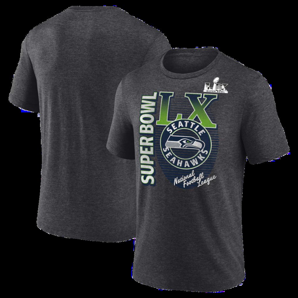 Men 2026 NFL Seattle Seahawks T-shirt grey 013